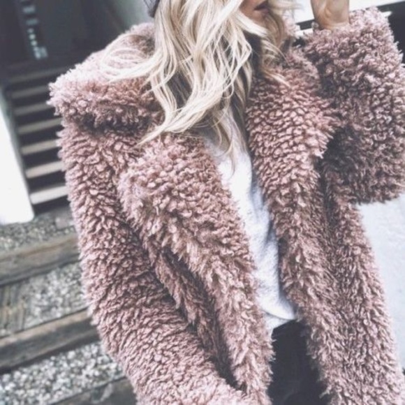 Jackets & Blazers - SOLD OUT!  Teddy Bear Cozy Faux Fur Cardigan Coat